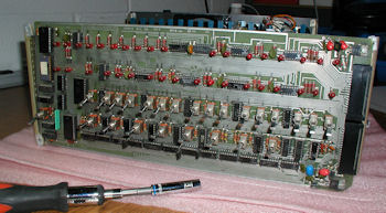 MITS Altair 8800b Front Panel D/C Board