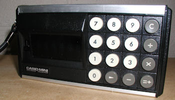 1972 CASIO-MINI calculator