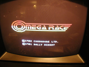VIC-20 Omega Race Cart