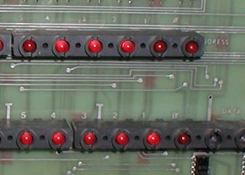 Digital PDP-11/40 industrial/11 dead LED front panel lights