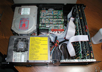 IBM XT 5160 cover removed