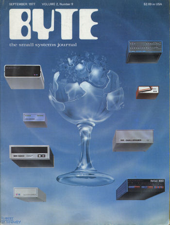 Byte September 1977 Cover