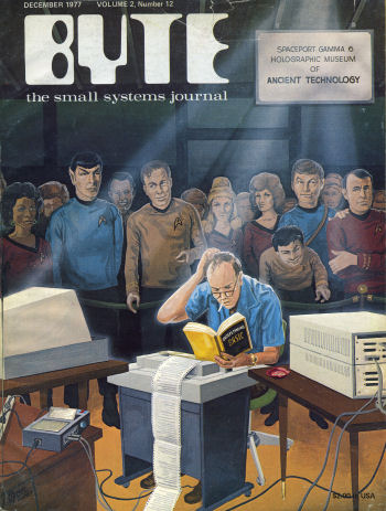 Byte December 1977 Front Cover