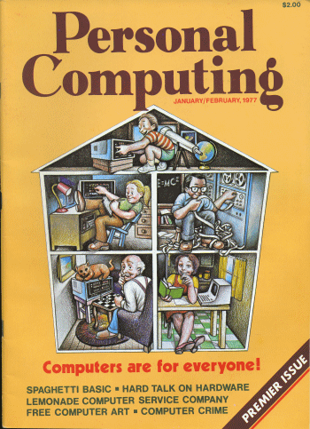 Personal Computing Jan Feb 1977 Cover