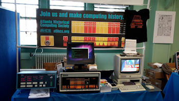 Atlanta Historical Computing Society exhibit at VCF East 2014