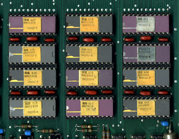 Xerox Alto MM5280D RAM chips 1976